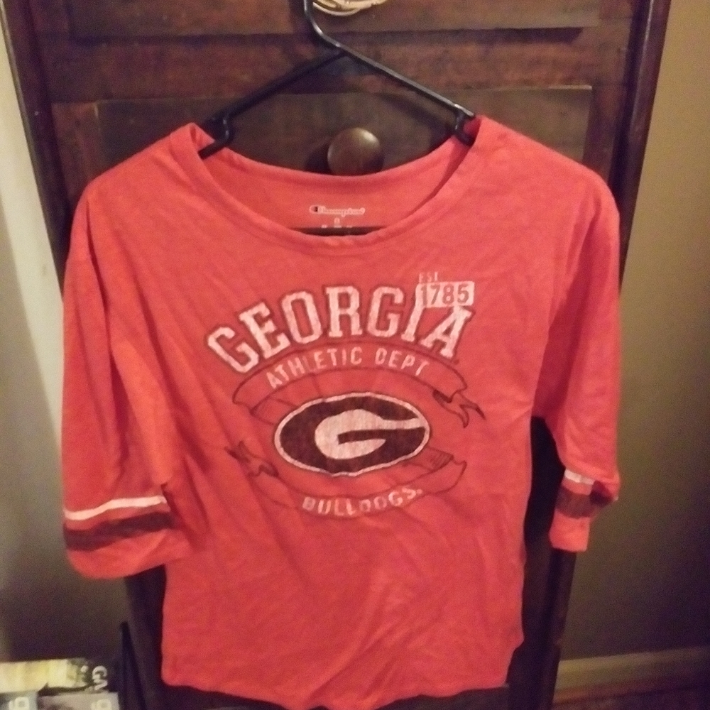 Georgia Bulldogs half sleeve shirt